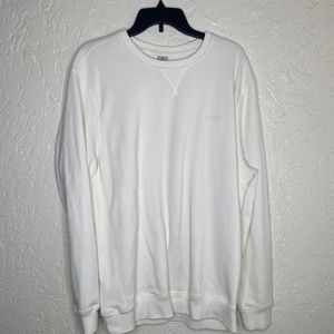 Hurley white crew neck